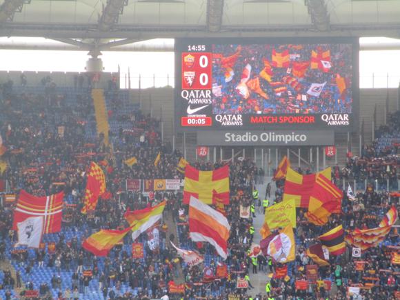 AS Roma match day/Peterjon Cresswell