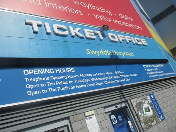 Cardiff City tickets/Peterjon Cresswell