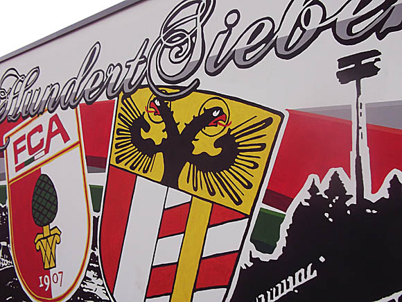 FC Augsburg mural/Peterjon Cresswell