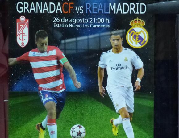 Granada CF match poster/Harvey Holtom