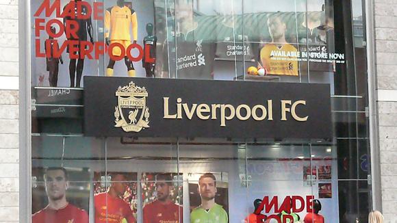 Liverpool FC city store/Sarah McKiernan