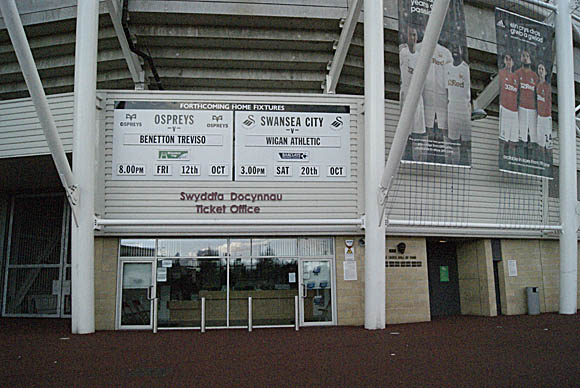Swansea City tickets/Bruce Haydon-Jones