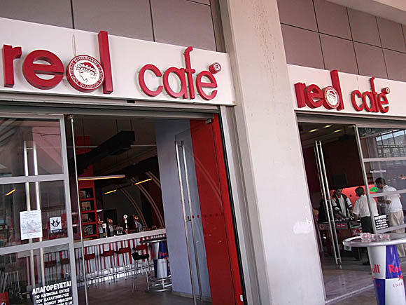 red cafe/Peterjon Cresswell