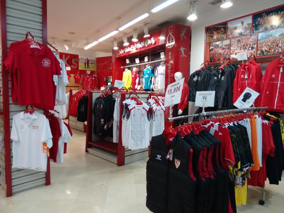 Sevilla FC city store/Ruth Jarvis