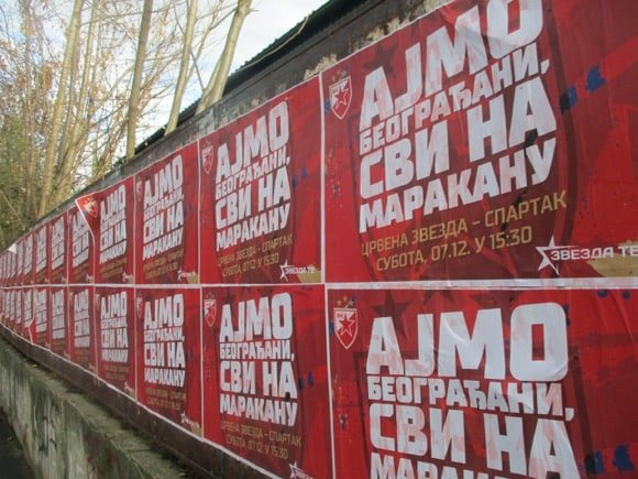 Red Star Belgrade posters/Peterjon Cresswell