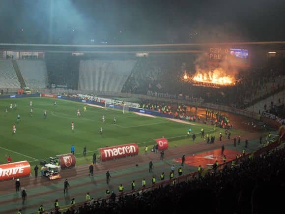 Match day at Red Star Belgrade/Matt Walker