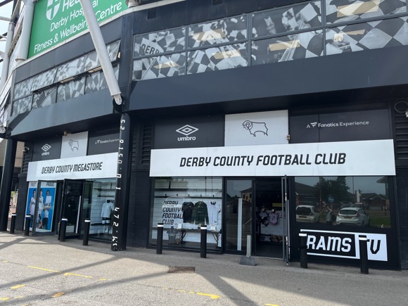 Derby County Megastore/Joe Stubley