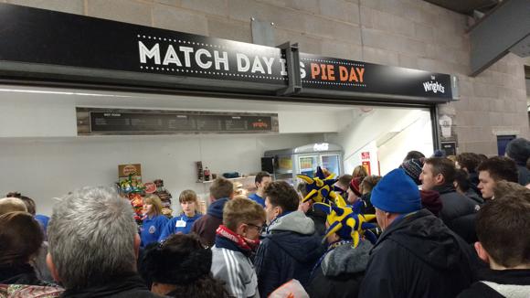 Match-day pies, Shrewsbury Town/Andrew Jowett