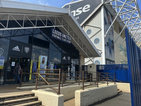 Leeds United shop/Joe Stubley