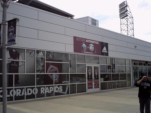 Colorado Rapids merchandise/Tony Dawber