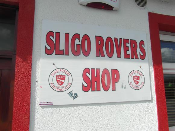 Sligo Rovers shop/Seán Kearney