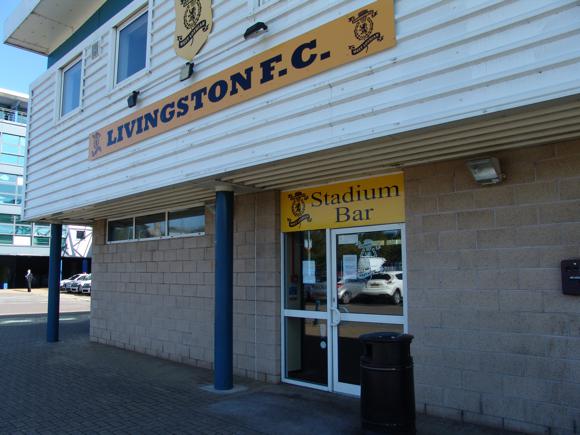 Livingston FC stadium bar/Natália Jánossy