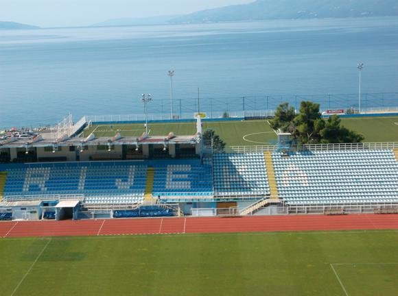 Rijeka, Croatia. 24th May, 2023. Players of Hajduk Split celebrate with the  trophy after the victory against xxx in their SuperSport Croatian Football  Cup final match at HNK Rijeka Stadium in Rijeka