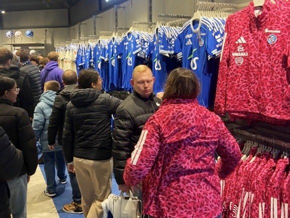 Racing Strasbourg shop/Trevor Fletcher