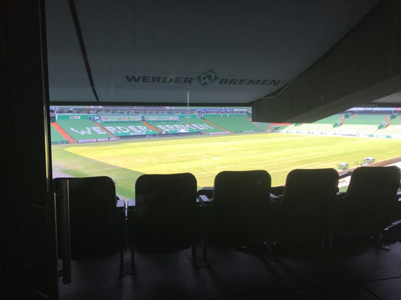 Werder Bremen stadium tour/Jim Wilkinson