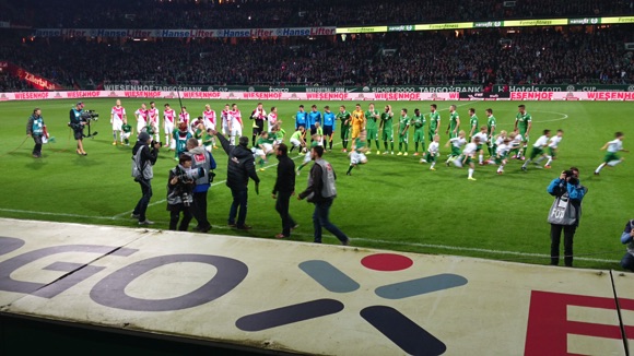 Werder Bremen match night/Rudi Jansen