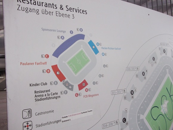 Allianz Arena stadium plan/Peterjon Cresswell
