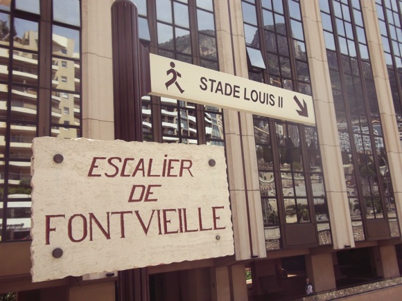Stade Louis II signpost/Peterjon Cresswell