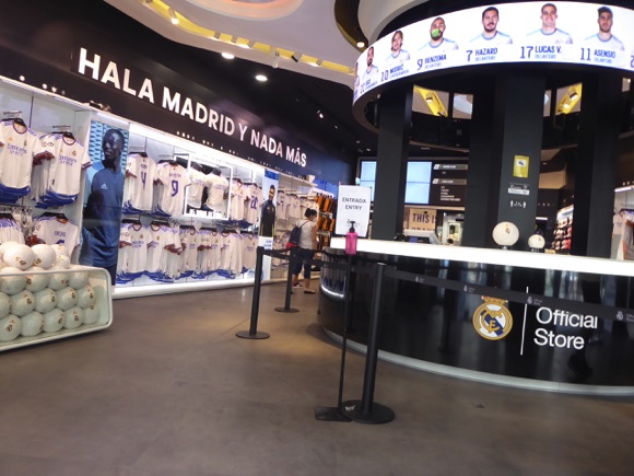 Real Madrid city store/Harvey Holtom