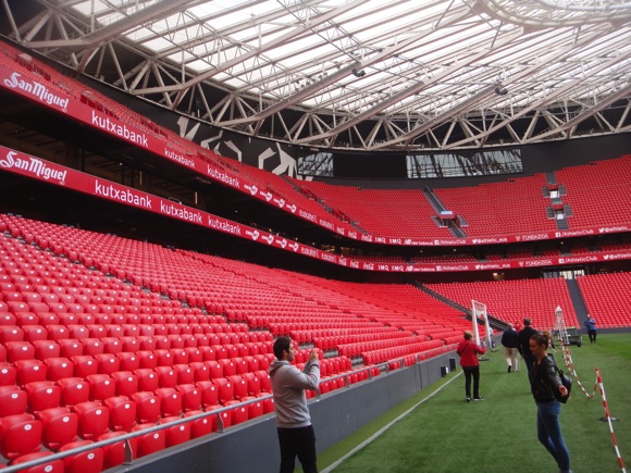 Athletic Bilbao stadium tour/Peterjon Cresswell
