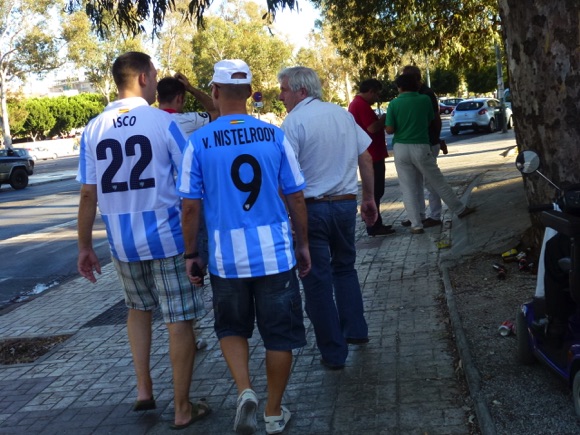 Málaga CF match day/Harvey Holtom