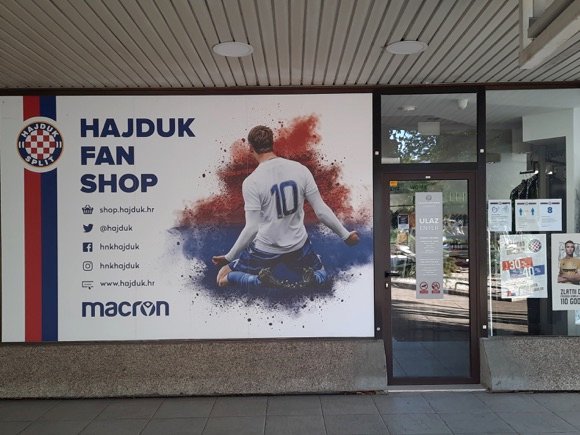 Hajduk Split fan shop