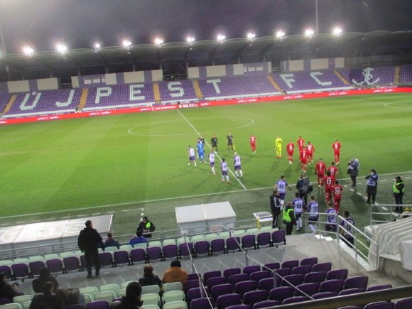 Hungarian Cup Final Football Match between Ujpest FC and