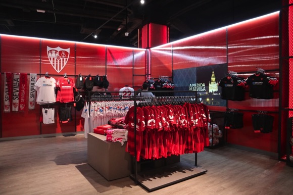 Sevilla FC club shop/Yuan Yuan Fu