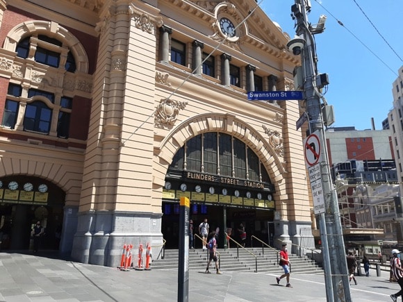Flinders Street station/Eugene Price