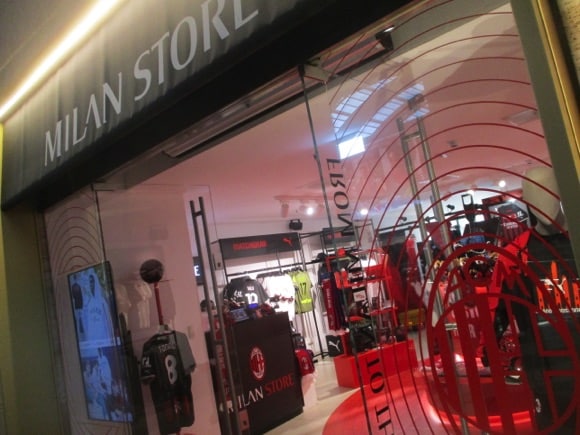 AC Milan store, Milano Centrale/Peterjon Cresswell