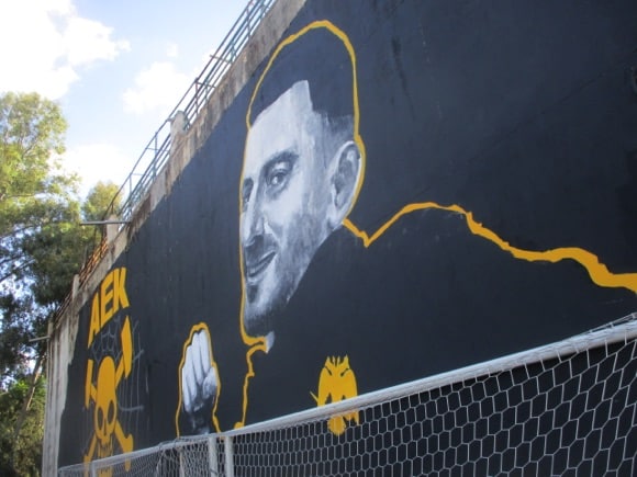 AEK mural/Peterjon Cresswell