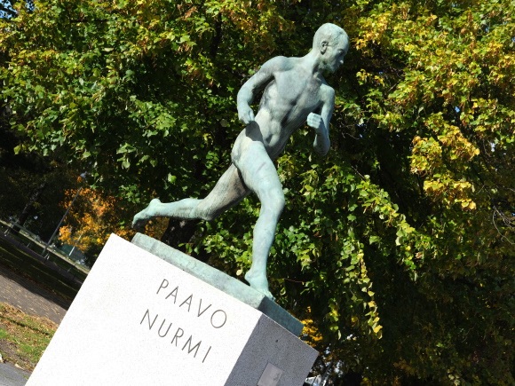 Paavo Nurmi statue, Helsinki Olympic Stadium/Petri Haukinen