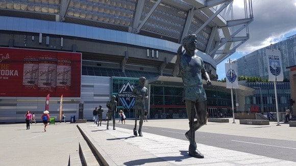 Terry Fox statue, BC Place/Sara Cooke