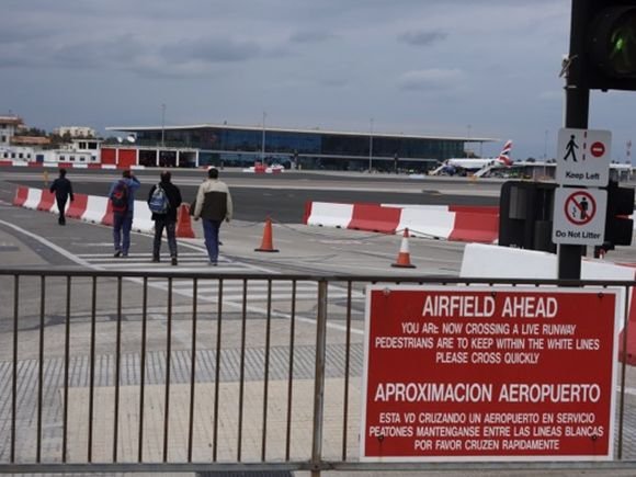 Gibraltar airport/Matt Walker