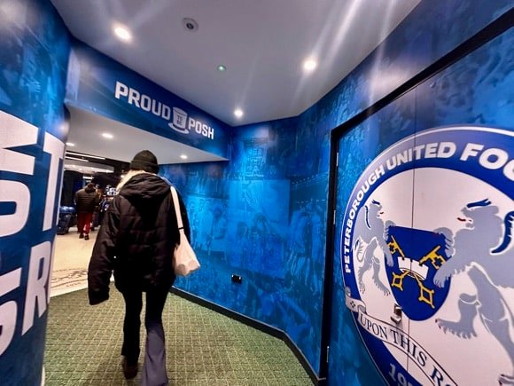 Peterborough United club shop/Joe Stubley