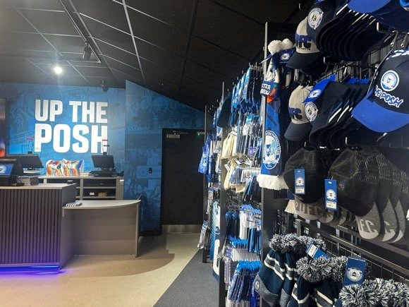 Peterborough United club shop/Joe Stubley