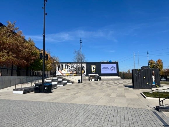 Columbus Crew tailgating zone/Matt Musich