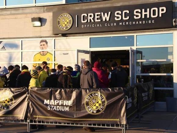 Columbus Crew store/Ian Thomson