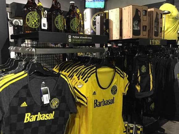 Columbus Crew store/Ian Thomson