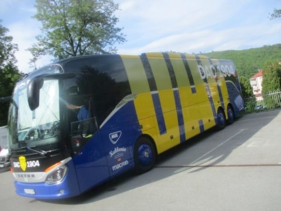 DAC team bus/Dave Gee