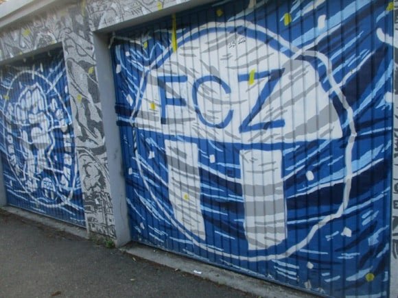 FC Zürich mural/Peterjon Cresswell