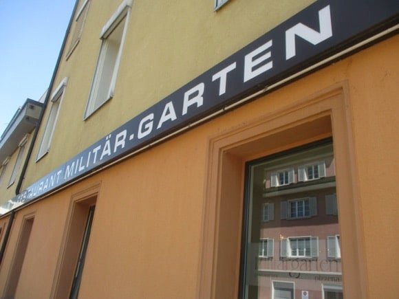 Restaurant Militärgarten/Peterjon Cresswell