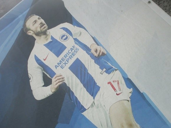 Brighton & Hove Albion mural/Peterjon Cresswell