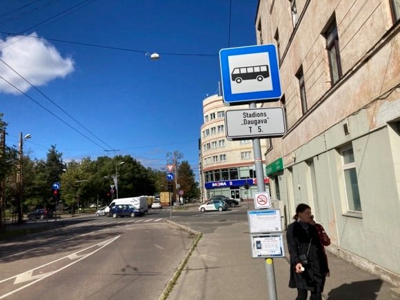 Daugava Stadium transport/Roberts Lismanis