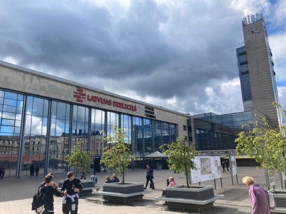 Riga Pasazieru main train station/Roberts Lismanis