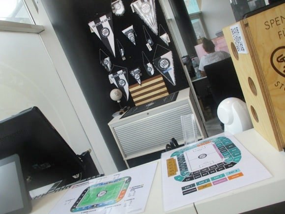 Sturm Graz ticket office/Peterjon Cresswell