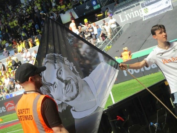 Swansea City match day/Peterjon Cresswell