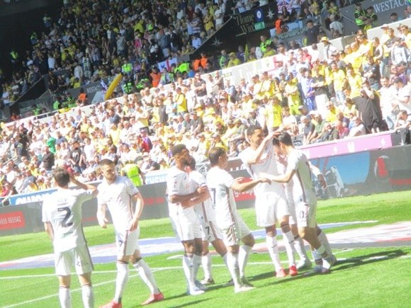 Swansea City match day/Peterjon Cresswell