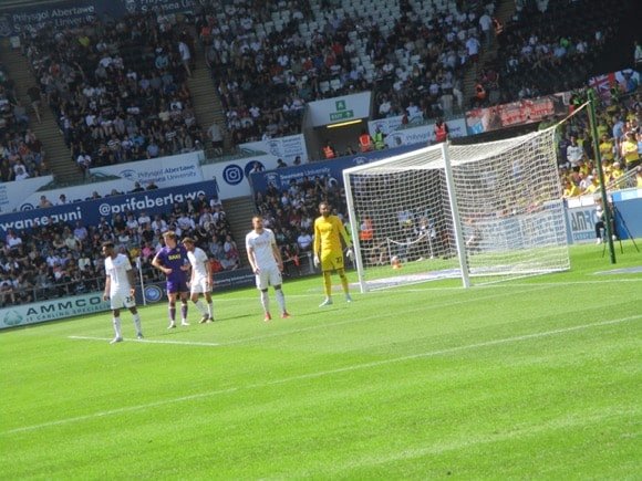 Swansea City match day/Peterjon Cresswell