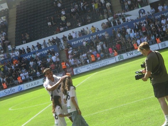 Swansea City match day/Peterjon Cresswell